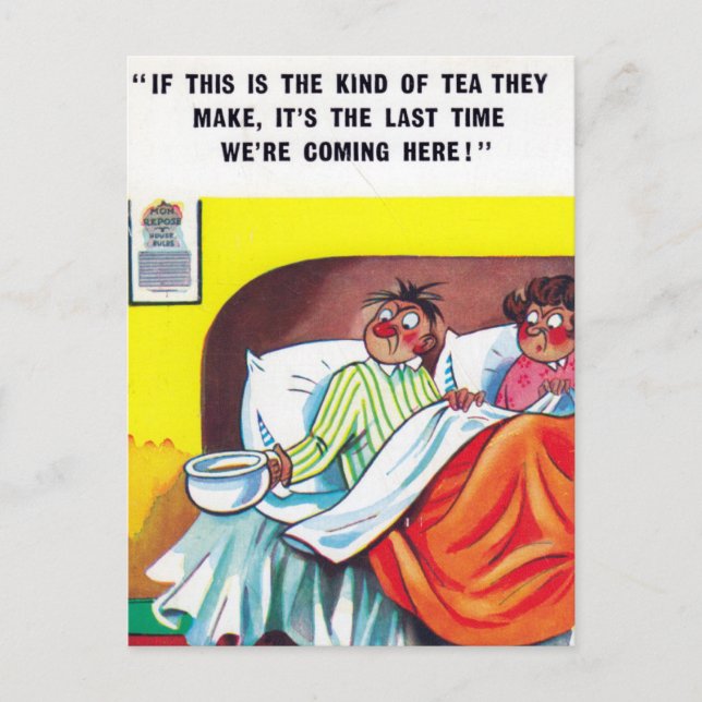 Gammalt vykort för Tecknad (Framsida)