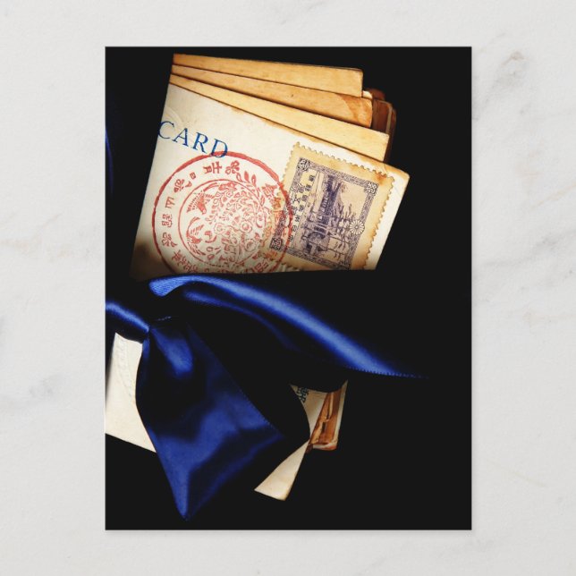 Gammalt vykort för Vintage (Framsida)