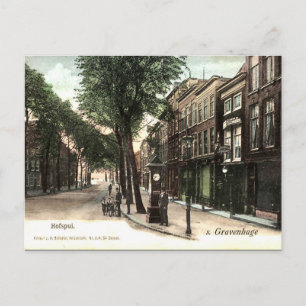 Gammalt vykort - Haag, Nederländerna