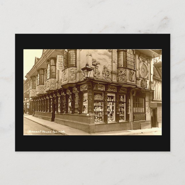 Gammalt vykort, Ipswich Vykort (Framsida)