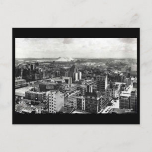 Gammalt vykort - Johannesburg, södra Afrikan