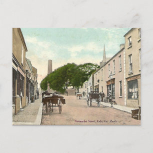 Gammalt vykort - Kells, Co Meath, Irland