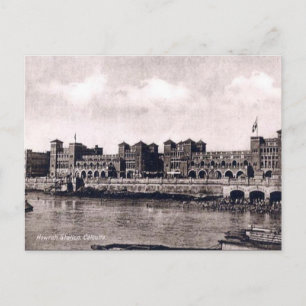 Gammalt vykort - Kolkata, Indien