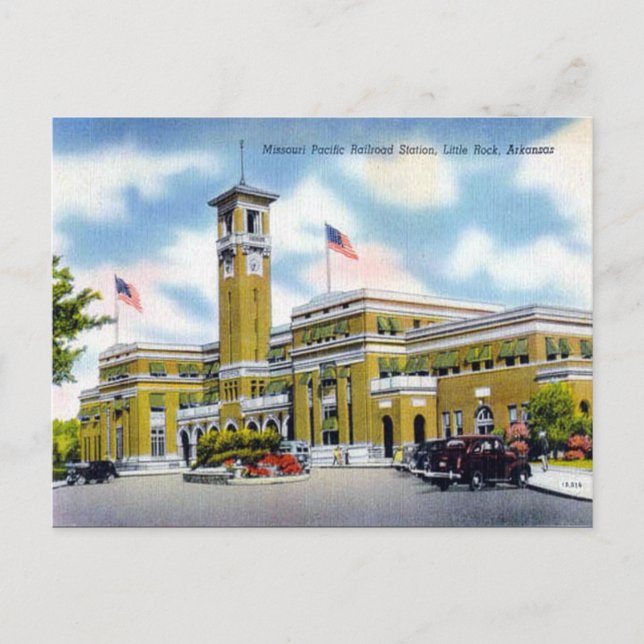 Gammalt vykort - Little Sten, Arkansas, USA (Framsida)