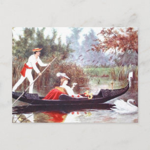 Gammalt vykort - Marie Corelli - Stratford-ON-Avon