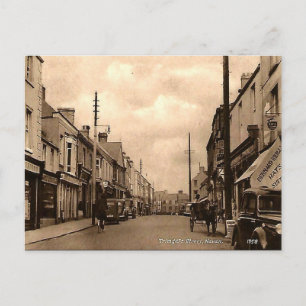 Gammalt vykort - Navan, Co Meath, Irland