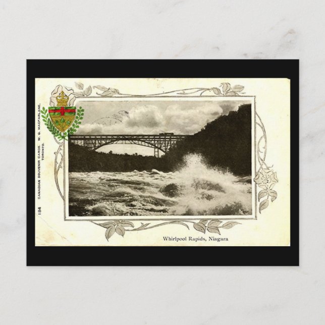 Gammalt vykort - Niagara Falls (Framsida)