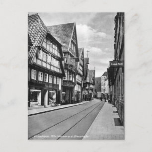 Gammalt vykort - Osnabrück, Tysklant