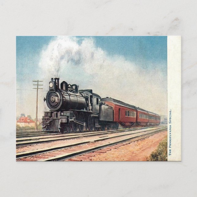 Gammalt vykort - Pennsylvania Speciellt (Framsida)