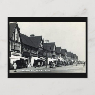 Gammalt vykort - Petts Wood, Bromley, London