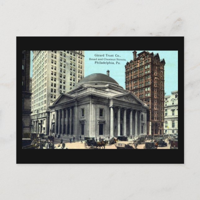 Gammalt vykort - Philadelphia PA (Framsida)