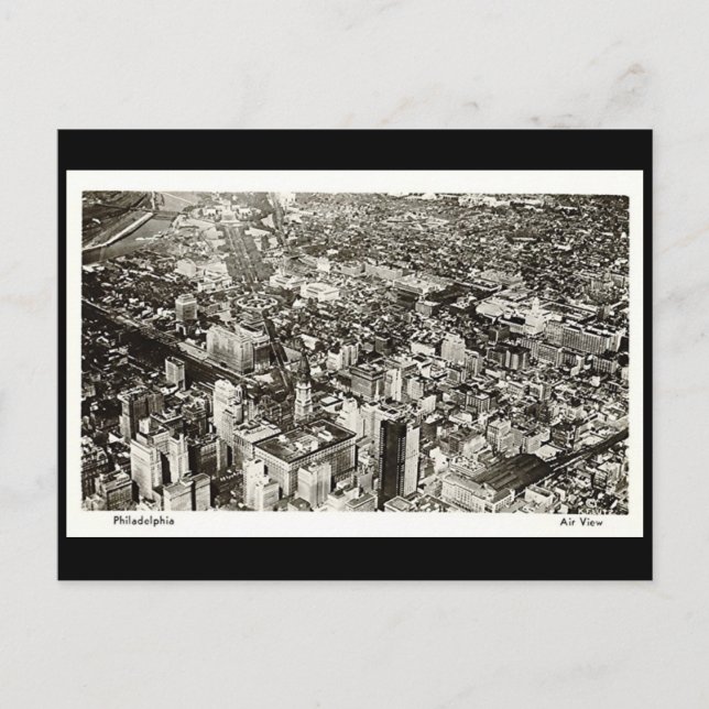 Gammalt vykort, Philadelphia, PA Vykort (Framsida)