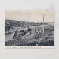 Gammalt vykort - Port-aux-Basques, Newfoundland