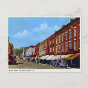 Gammalt vykort - Port Hope, Ontario, Kanada