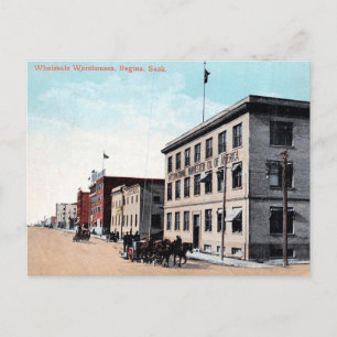 Gammalt vykort - Regina, Saskatchewan