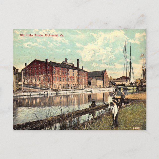 Gammalt vykort - Richmond, Virginia, USA (Framsida)