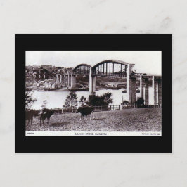 Gammalt vykort, saltash vykort