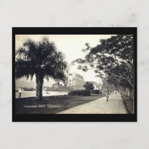 Gammalt vykort - Singapore