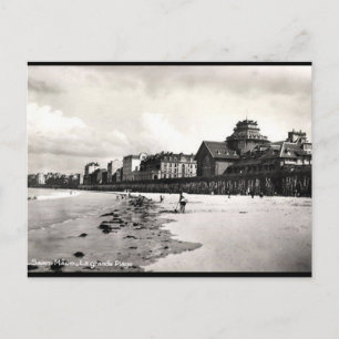 Gammalt vykort - St Malo, Ille et Vilaine