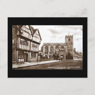 Gammalt vykort, Stratford-upon-Avon Vykort