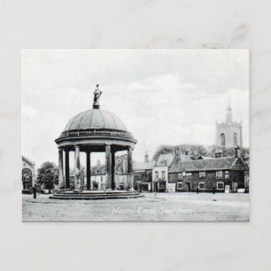 Gammalt vykort - Swaffham, Norfolk