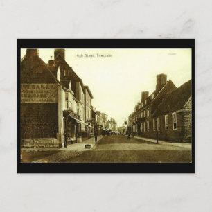 Gammalt vykort - Towcester, Northants