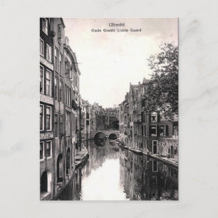 Gammalt vykort - Utrecht, Nederländerna