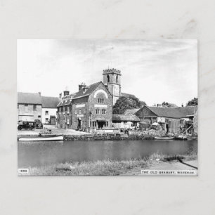 Gammalt vykort - Wareham, Dorset