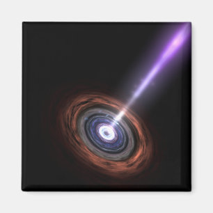Gammastrålar i galaktisktt Nuclei Magnet