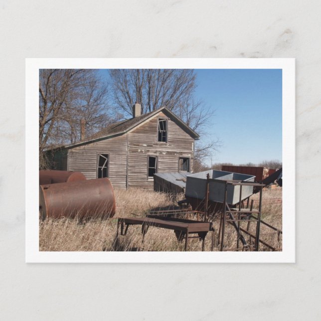 GAMMATISK HEMMA VYKORT (Framsida)