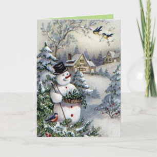 GAMMATISKT CHRISTMAS-KORT HELGKORT