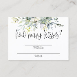 Gammekort för Greenery Möhippa Placeringskort