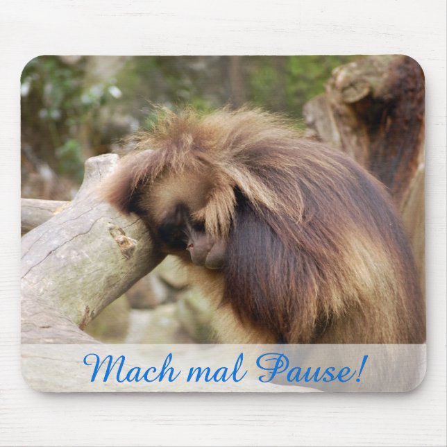 Gammelaffe Mouse Pad Musmatta (Framsidan)