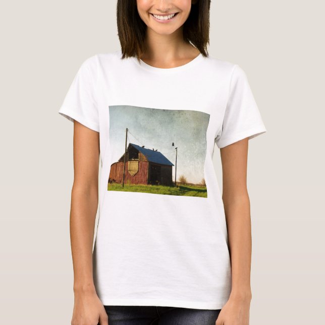 Gammen och ladugården tee (Framsida)
