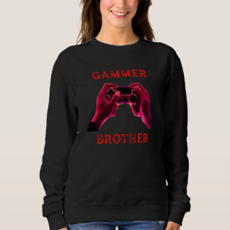 Gammer bror rolig gamer som säger pojkar flickor t shirt