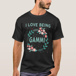 GAMMI T Gift Kärlek Varm Mors dag farmor T Shirt