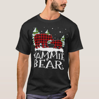 Gammie Bear-familjen matchar jul Pajamas Red T Shirt