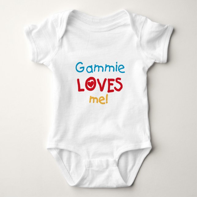 Gammie Kärlek Me T-shirts och presenter (Framsida)