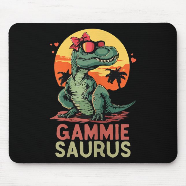 Gammiesaurus Dino Dinosaur Gammie-saurus T-rex-Rol Musmatta (Framsidan)