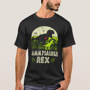 Gammiesaurus T Rex Dinosaur Gammie Saurus Family M Shirt