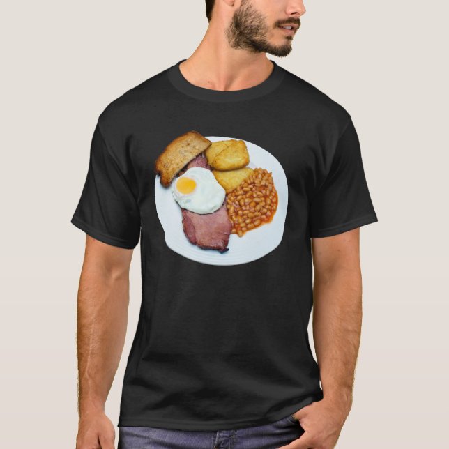Gammon Egg och bönor Tee Shirt (Framsida)
