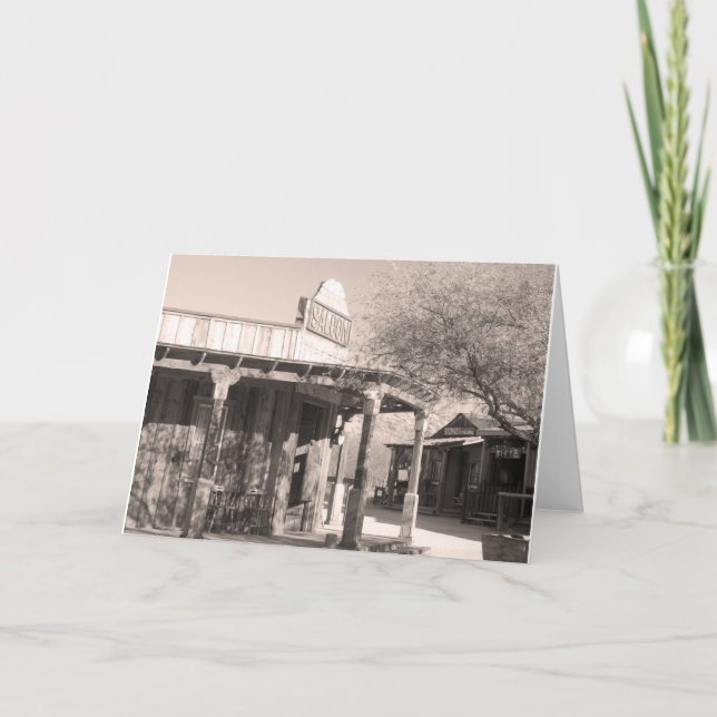 Gammons gulch Arizona Greeting Card Kort (Framsida)