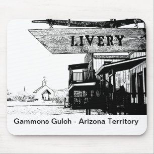 Gammons Gulch Movie Set & Museum Mouse Pad Musmatta