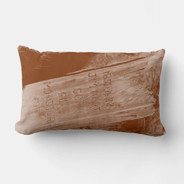 Gammons Gulch Movie Set Souvenir Pillow Lumbarkudde (Framsida)