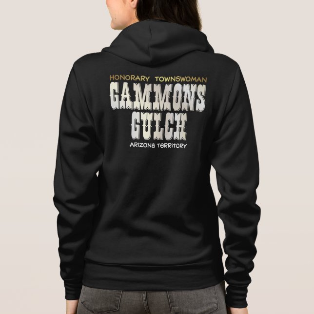 Gammons Gulch Movie Set Ull Zip Hoodie Tee (Baksida)