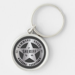 Gammons Gulch Sheriffstecken Nyckelring