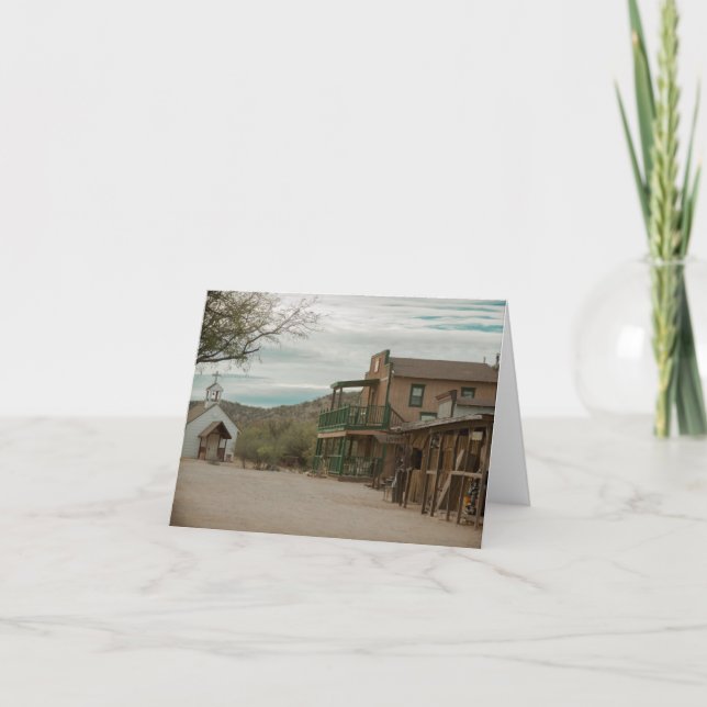 Gammons Gulch Souvenir Note Cards Kort (Framsida)