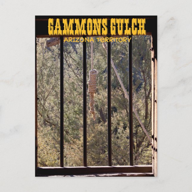 Gammons Gulch Souvenir-vykort Vykort (Framsida)