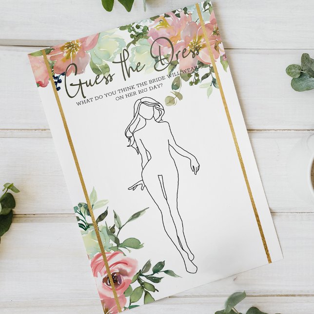  Gammskal för möhippa Game Eggshell Gissa Dress Flygblad (Skapare uppladdad)