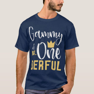 Gammy of Onederful 1st Birthday First OneDerful T Shirt